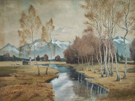 Flusslandschaft Flusslandschaft