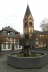 Walpotplatz mit Brunnen, Rathaus und Pfarrkirche St